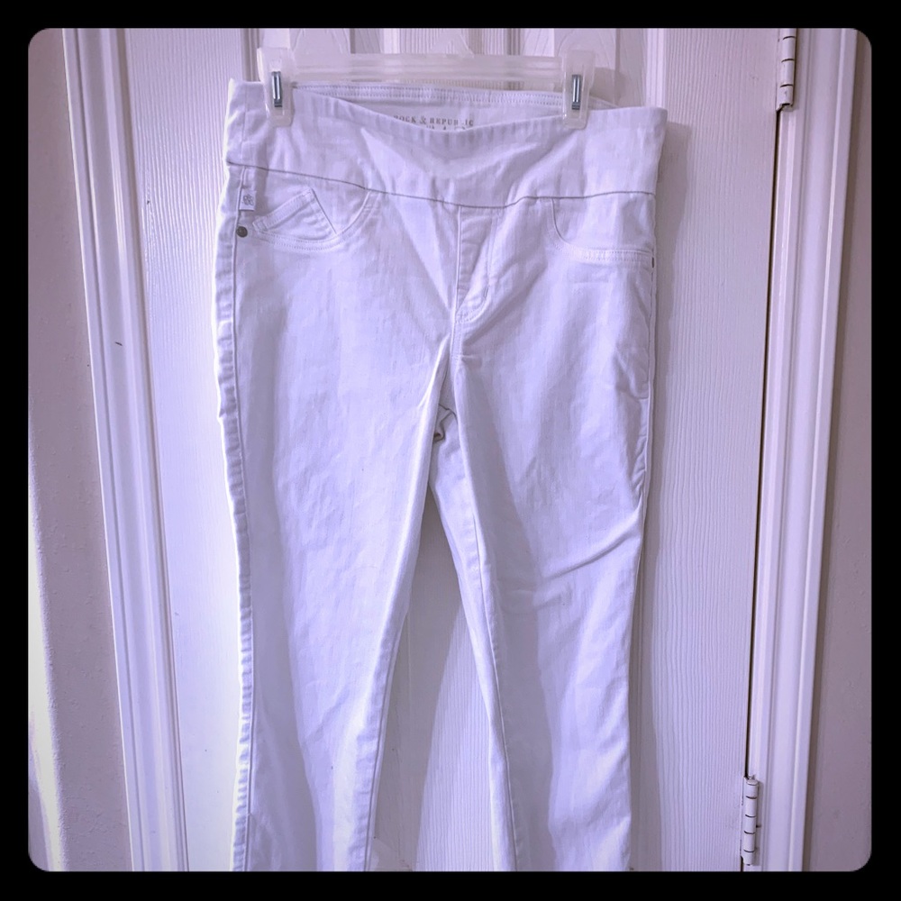 White jeans